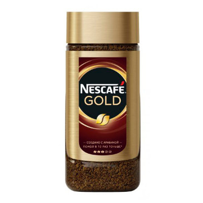 Кофе Nescafe Gold (Нескафе Голд) растворимый 95 г