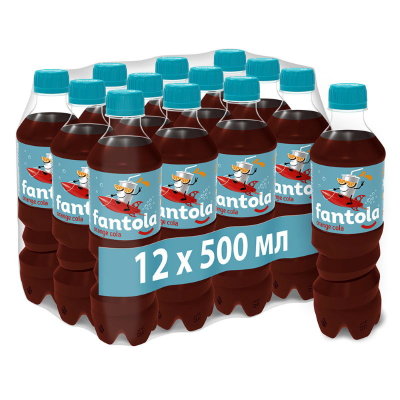 Газированный напиток «FANTOLA Orange Cola» 0,5 л ПЭТ